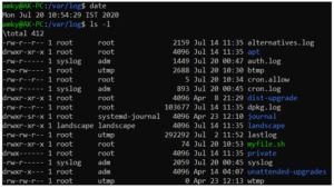 Linux посмотреть задания cron