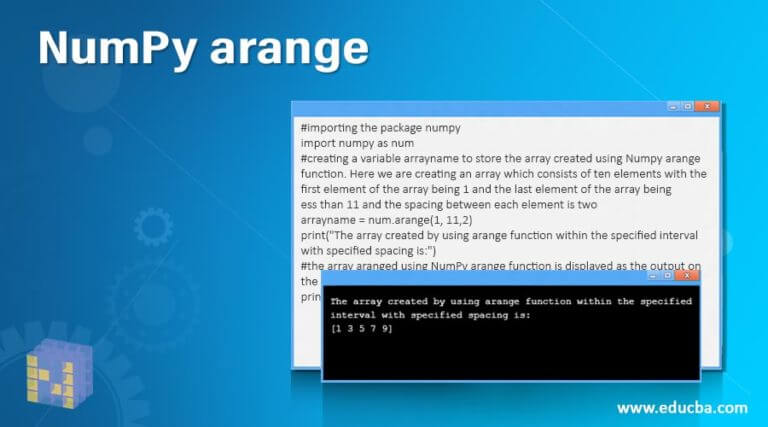 NumPy arange | Learn the Working of NumPy arange