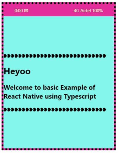 React Native TypeScript 2