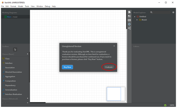 StarUML Descargar salida 6