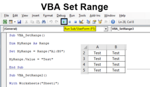 VBA Set Range | How to Use Set Range in VBA Excel?