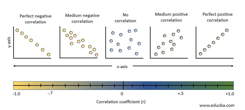 correlation between variables