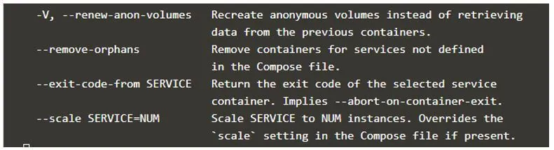 docker-compose up 1