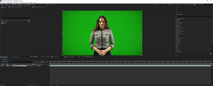 download green screen after effect