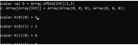 Array in Scala-1.2