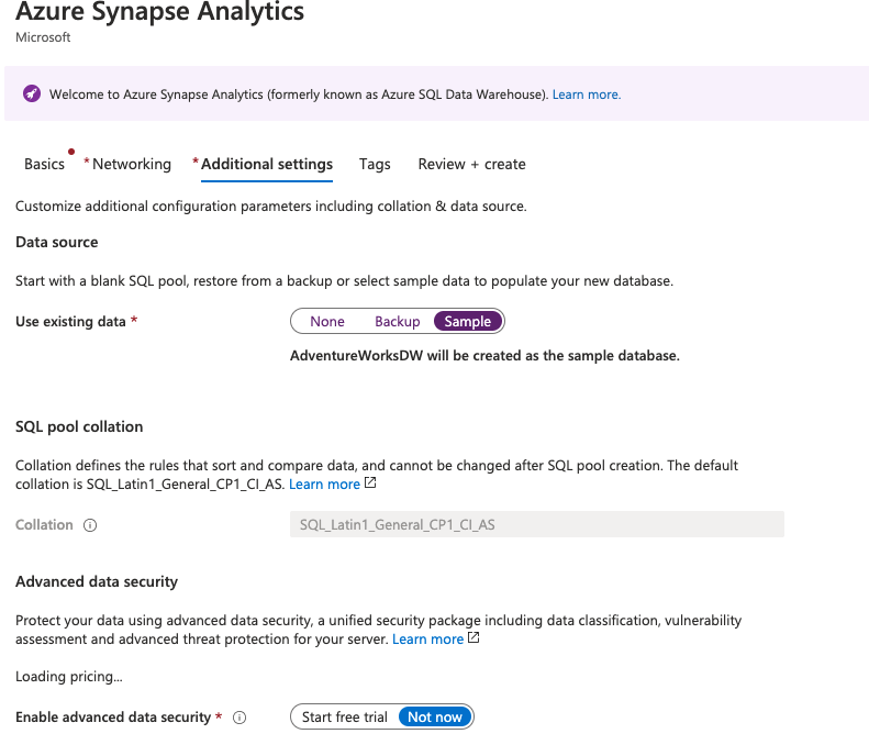 Azure synapse output 6