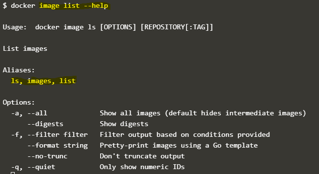 Docker List Images How To List Images In Docker With Examples 