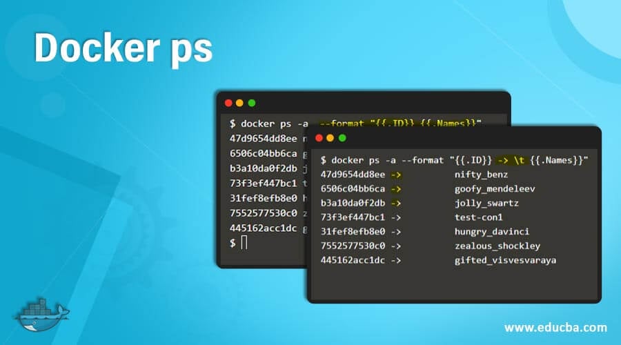 Docker ps