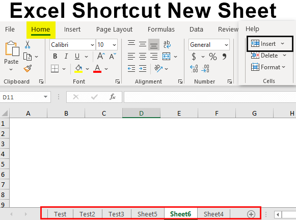 developer tab excel shortcut