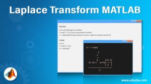 Laplace Transform Matlab Examples On Laplace Transform In Matlab