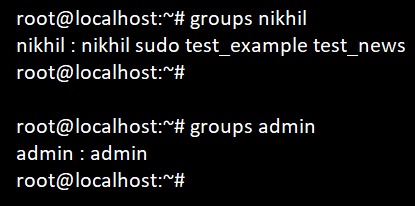 Groups Admin