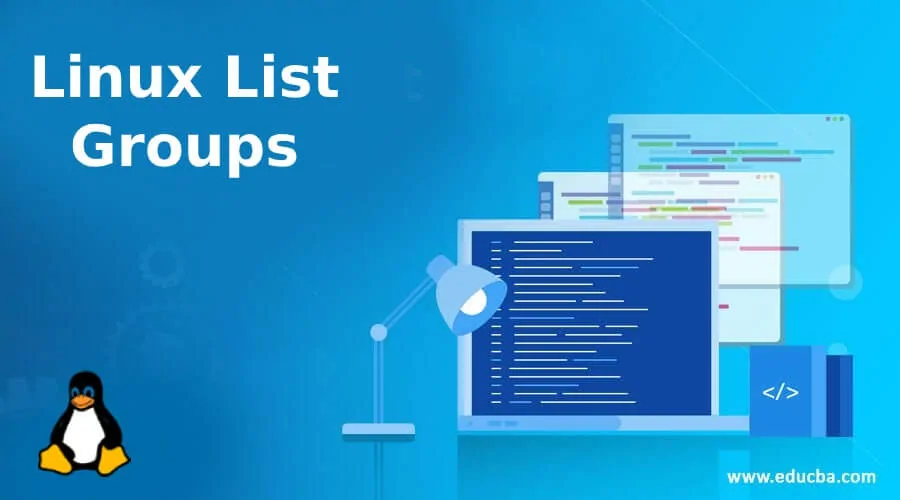 linux list groups