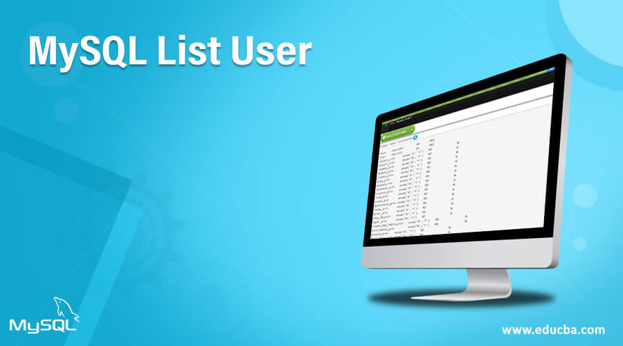 mysql list databases for user