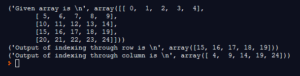 NumPy 2D array | Learn How 2D arrays work in NumPy?