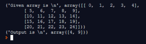 NumPy 2D array | Learn How 2D arrays work in NumPy? image.