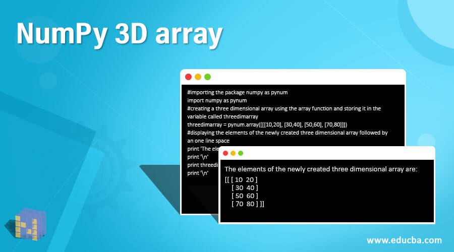 NumPy 3D array