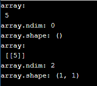 NumPy newaxis output 3