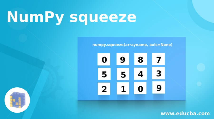 NumPy squeeze