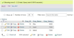 SQL DESCRIBE TABLE: Get a Description of a Table with Example | EDUCBA