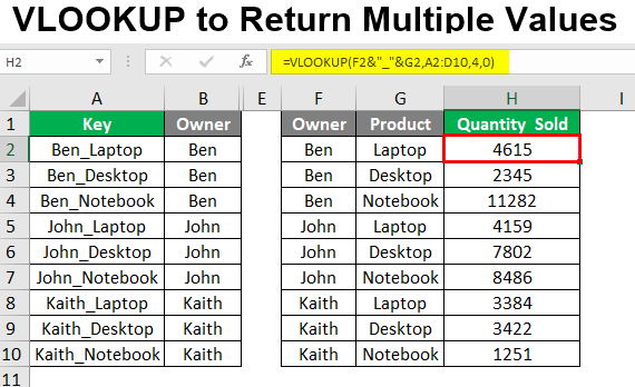 how-to-vlookup-and-return-multiple-corresponding-values-vertically-in