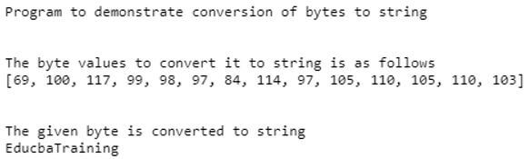 Byte To String Python | Working Of Conversion Of Byte To String In Python