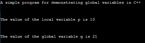 C Global Variable Working Of Global Variable In C With Examples