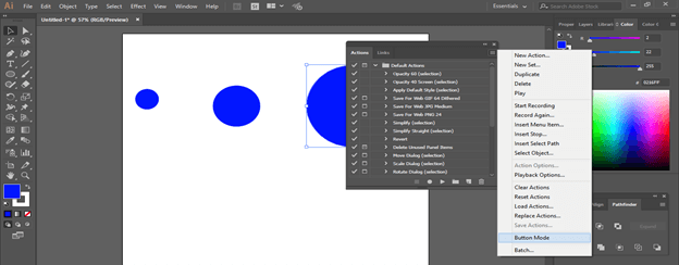 Illustrator Repeat Action output 8