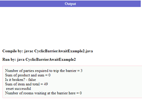 Java async await output 2