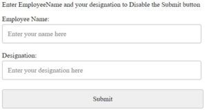 JavaScript Disable Button | Examples of JavaScript Disable Button
