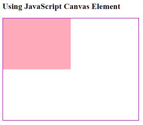 Javascript Canvas output 1