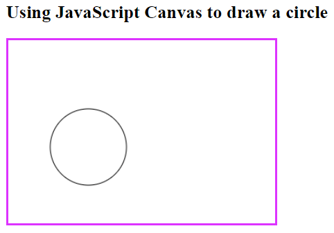 Javascript Canvas output 3