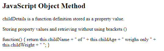 JavaScript Object Methods Examples Of Object Methods In JavaScript