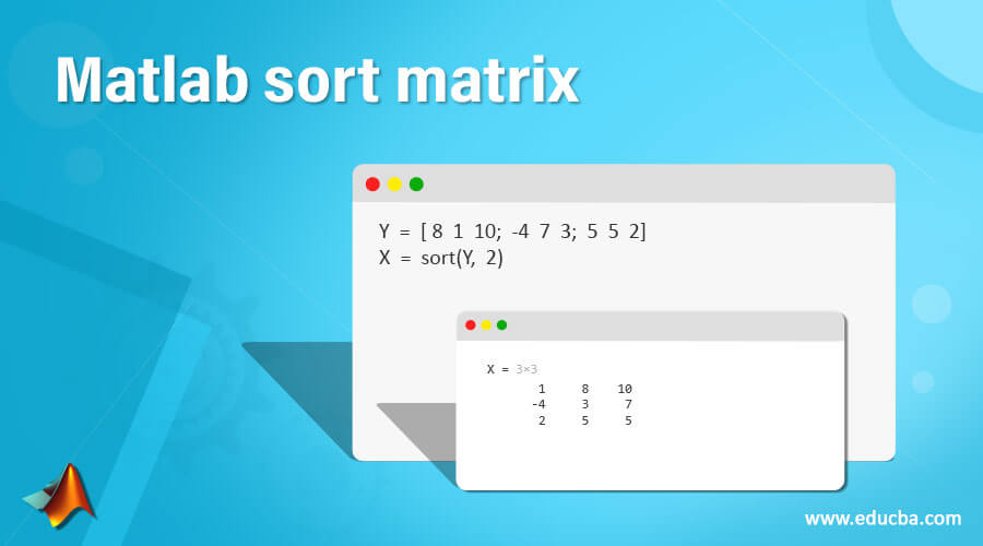 Matlab sort matrix