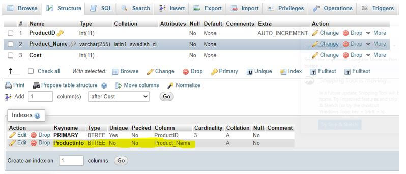 mysql performance tuning