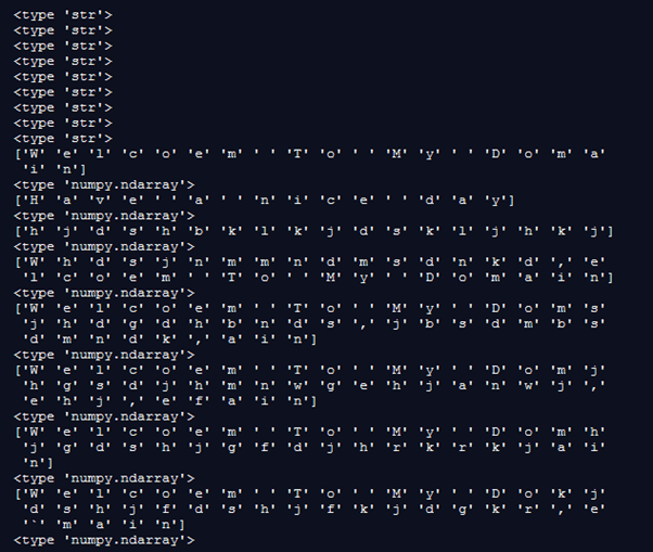 NumPy frombuffer() output 1