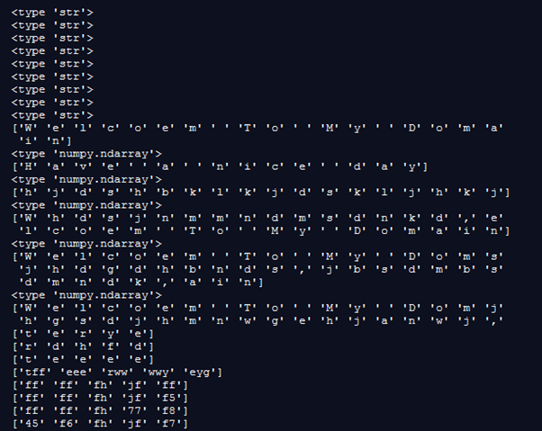 NumPy frombuffer() output 2