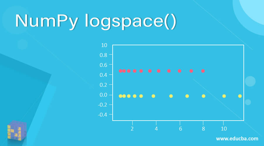 NumPy logspace()