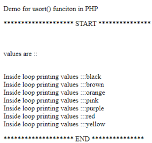 PHP usort() | A Quick Glance of PHP usort() with Programming Examples