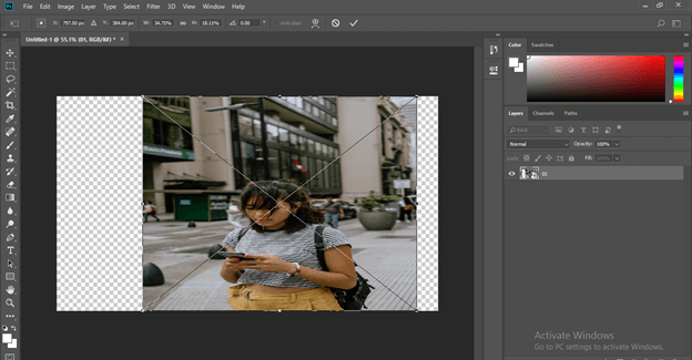 Photoshop Extend Background output 4