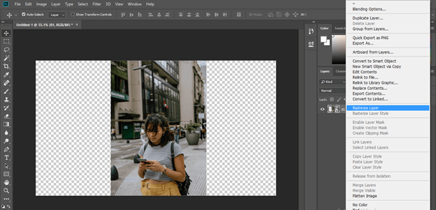 Photoshop Extend Background output 5