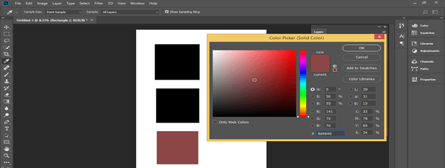 Photoshop color picker output 11