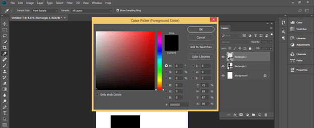 Photoshop color picker output 6