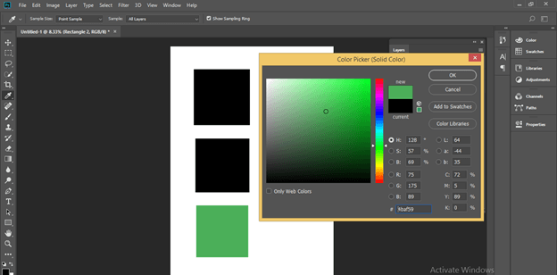 Color Picker and Other Color Tools - NPS Image Editor