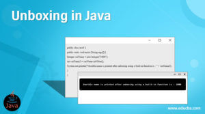 Unboxing in Java | How Unboxing Works in Java with Examples?