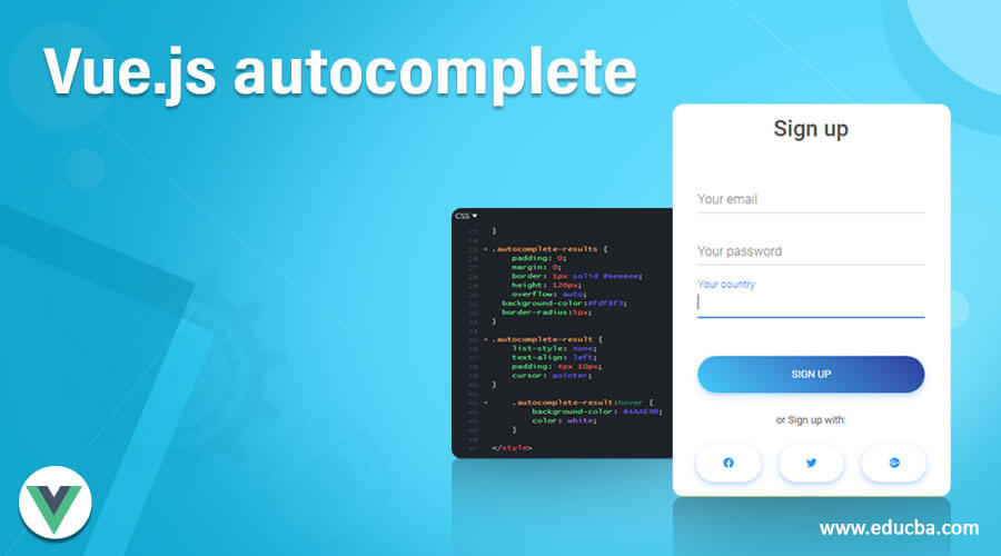 Vue.js autocomplete