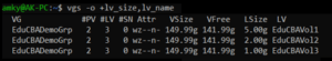 Linux lvm восстановление данных