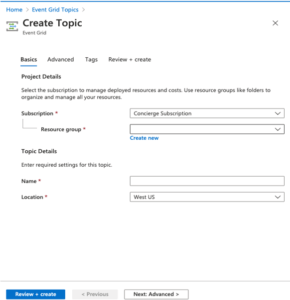 Azure Event Grid - Step by Step Create and Use Azure Event Grid