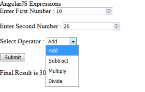 AngularJs expressions | How Expressions works in AngularJS?