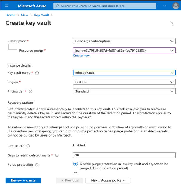 Azure Key Vault 7