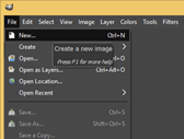 GIMP 3D Text output 1